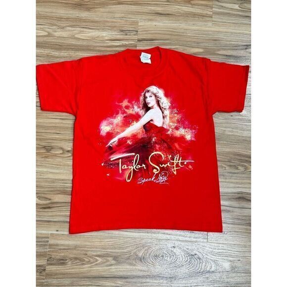 Youth Taylor Swift Speak Now World Tour 2011 Authentic Concert T Shirt Medium